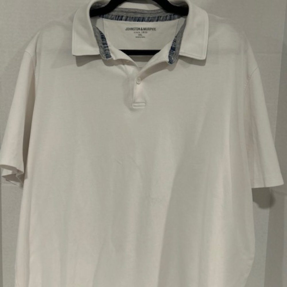 JOHNSTON MURPHY GOLF SHIRT MEN SIZE 2XL